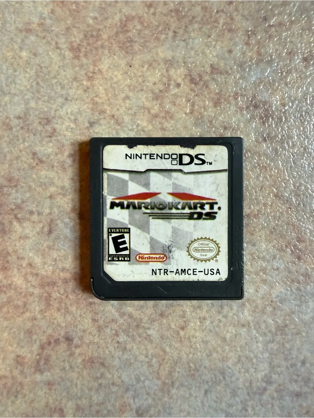Nintendo Mario Kart DS Cartridge - Black/White/Red